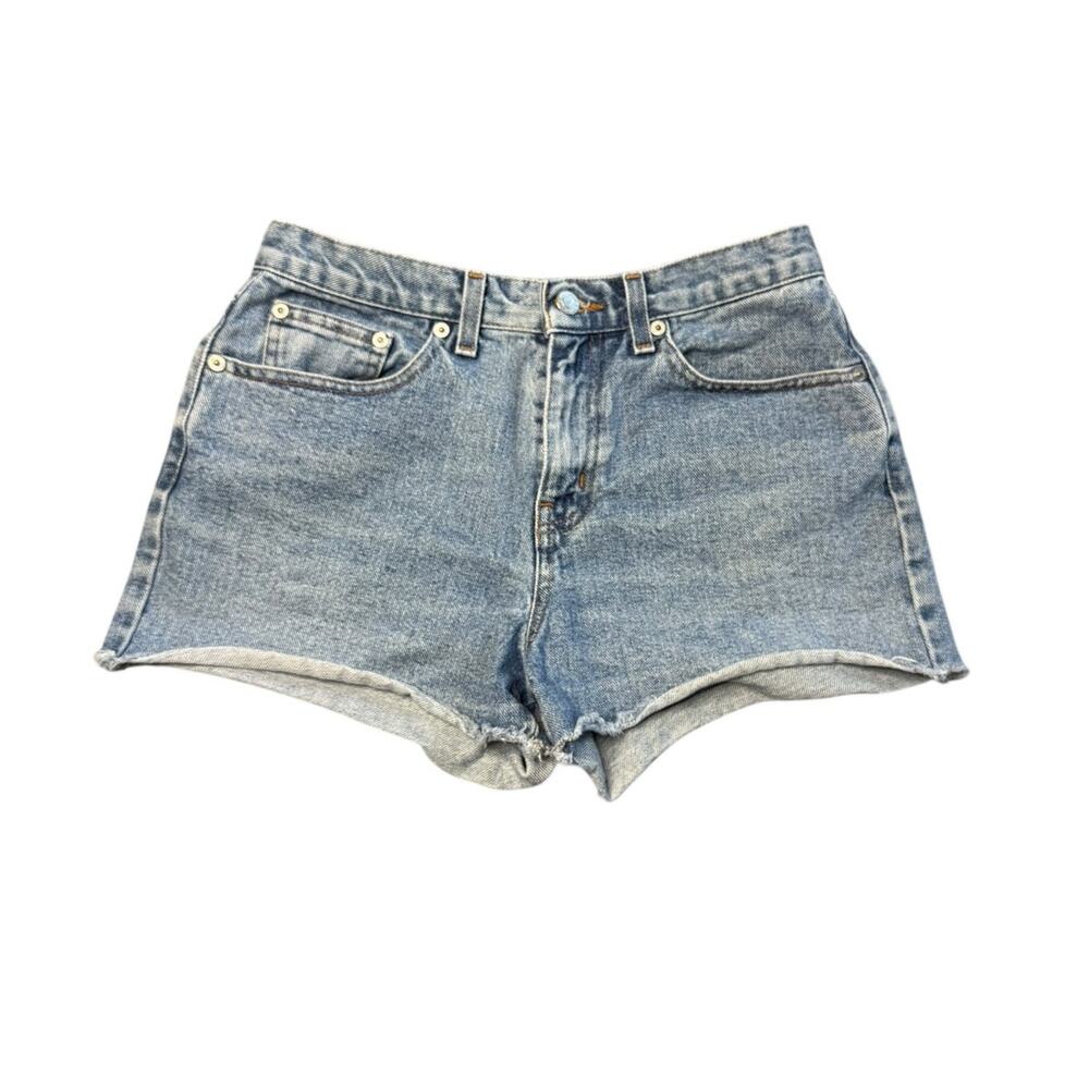 Vintage 90s London Jeans Denim cut off shorts Light wash size 6